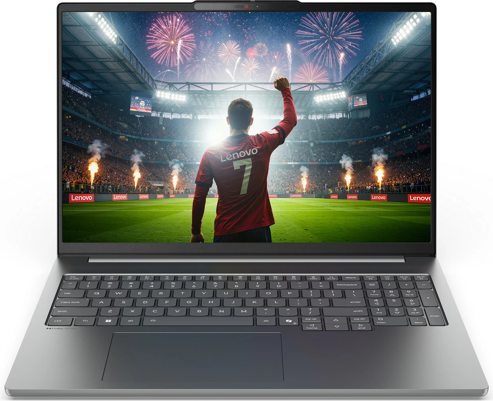 Laptop Lenovo IdeaPad 5 Pro CU7 366H, 32GB RAM Memorje, 1TB SSD, GeForce RTX 5050 8GB, 16" 2.8K, Luna Grey