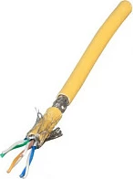 Kabllo rrjeti EFB Elektronik Cat7 S/FTP LSZH, 100m, e verdhë