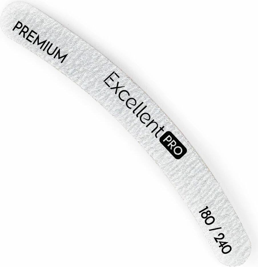 Llim për thonj Excellent PRO PREMIUM Zebra Banan File NF30 180/240 për femra, 1 copë