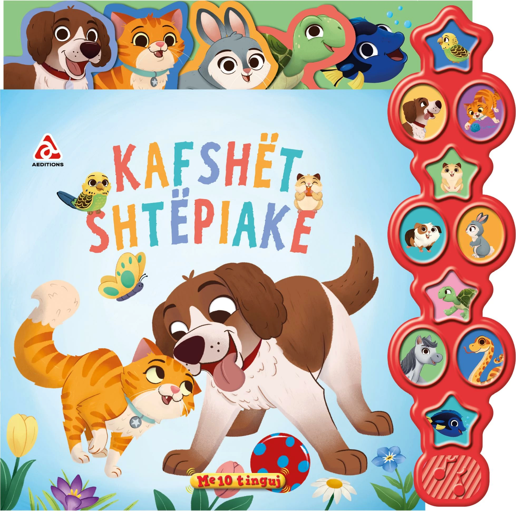 Kafshet shtepiake me 10 tinguj
