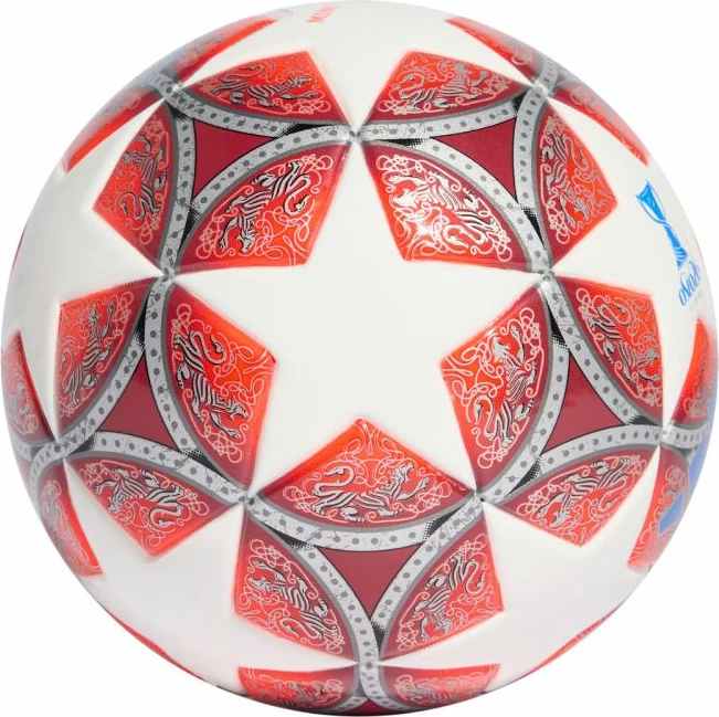 Top mini futbolli adidas UCL Womens 25/26 Final JW1327, kuq e bardhë [Madhësia: 1]