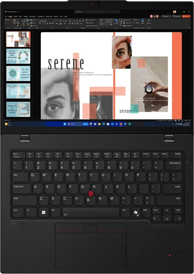 Laptop Lenovo ThinkPad L14 Gen 5, 14", Intel Core Ultra 7 155U, 16 GB RAM, 1 TB SSD, Wi-Fi 6E, Windows 11 Pro, Zi