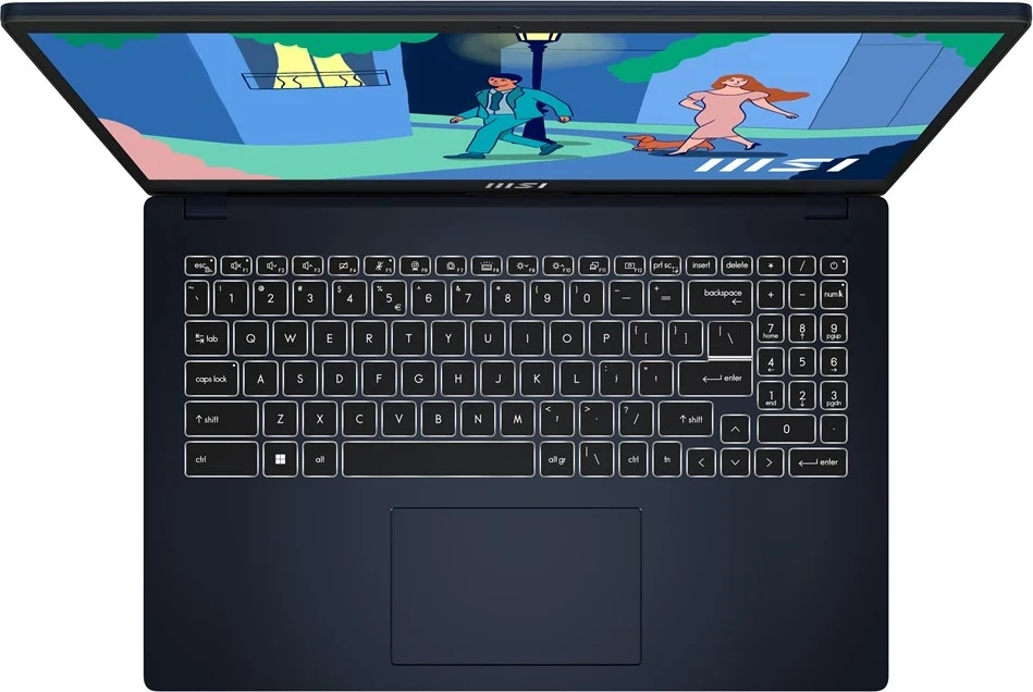 Laptop MSI Modern 15 B12MO-640PL, 15.6", Intel Core i5, 16GB RAM, 512GB SSD, Intel Iris Xe Graphics, i zi