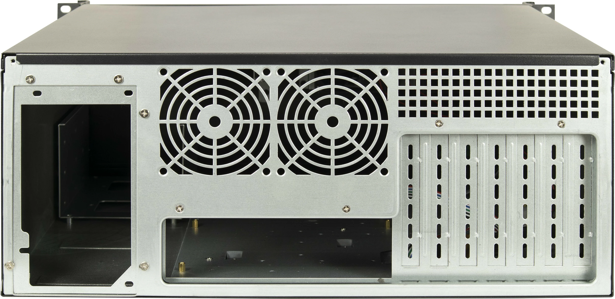 Kasë server Inter-Tech IPC 4U-K-439L, 4U/4HE, 19", pa PSU, e zezë