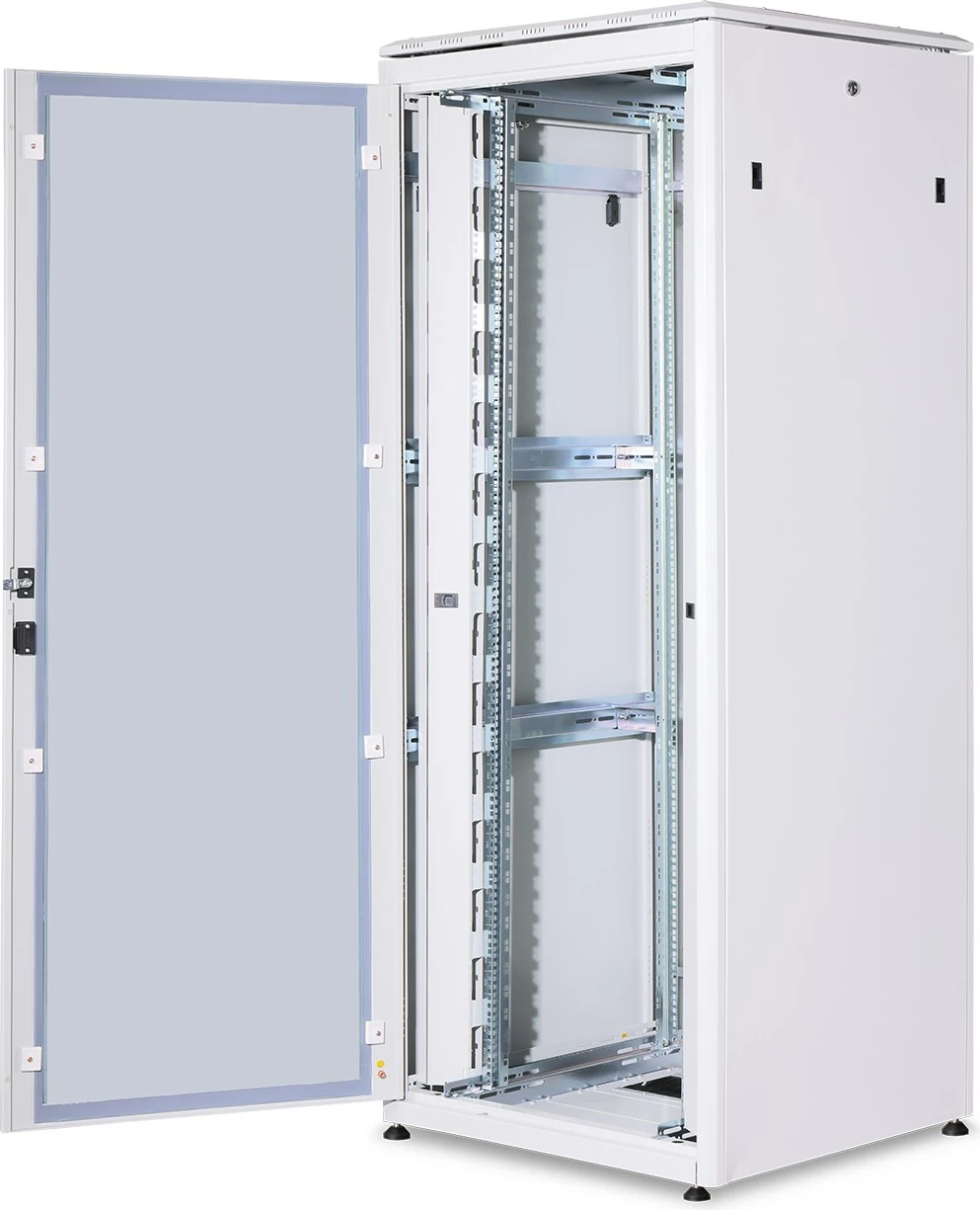 Kasë rrjeti Digitus Unique 42HE 2053x800x800mm, gri