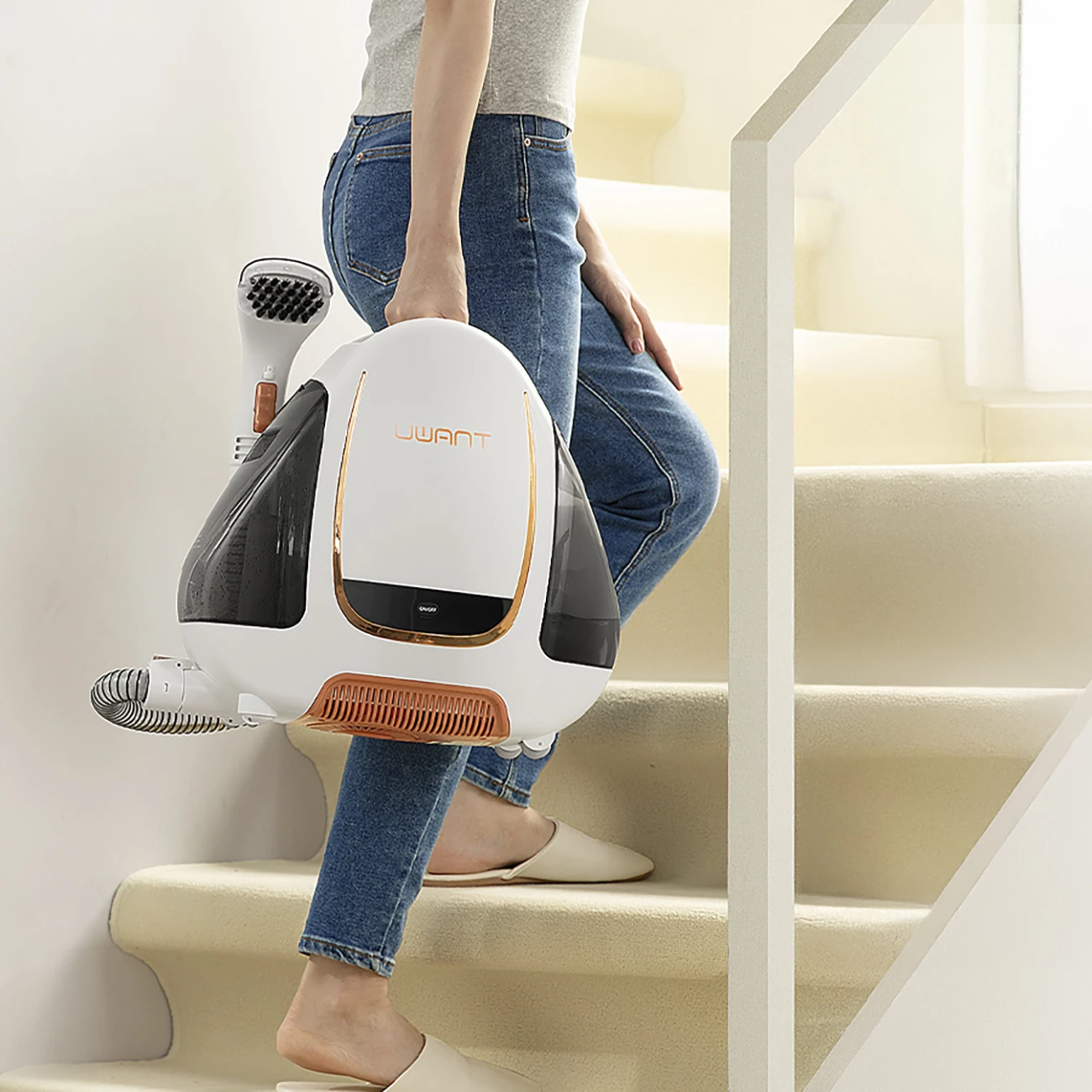 Pastrues me vakum dhe larje UWANT B100-S, 12000Pa, 450W, i bardhë