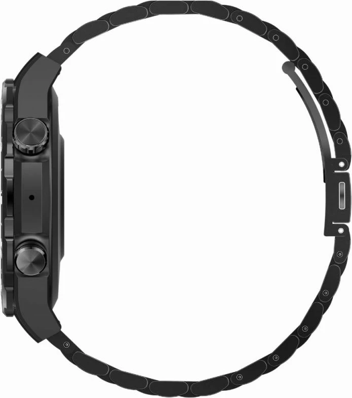 Smartwatch Gravity për meshkuj, e zezë