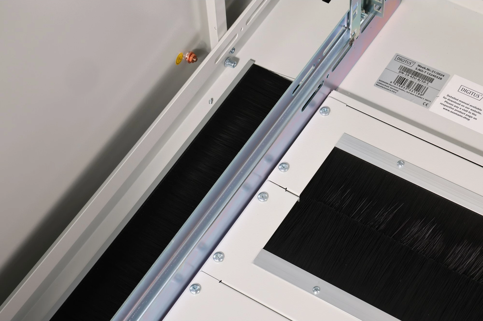 Kasë rrjeti Digitus Unique 42HE, 2053x800x1000mm, gri