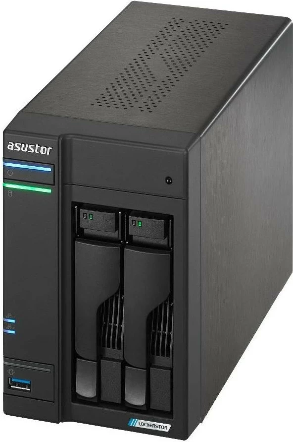 NAS Asustor AS6702T, 4GB RAM, 6 slote, HDMI, RJ-45, USB 3.2, M.2 NVMe, Serial ATA III