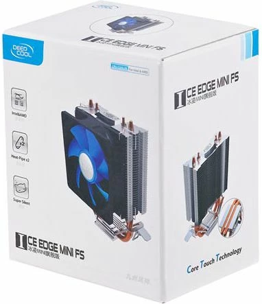 Ftohës CPU Deepcool Ice Edge Mini FS DP-MCH2-IEMV2, 80mm, TDP 95W, blu