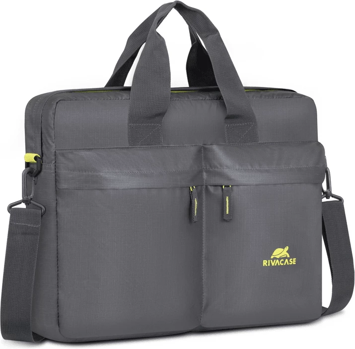 çantë laptopi RIVACASE 5532 Mestalla, për laptop 16\", waterproof (PU), rrip supe i rregullueshëm/hiqshëm, gri