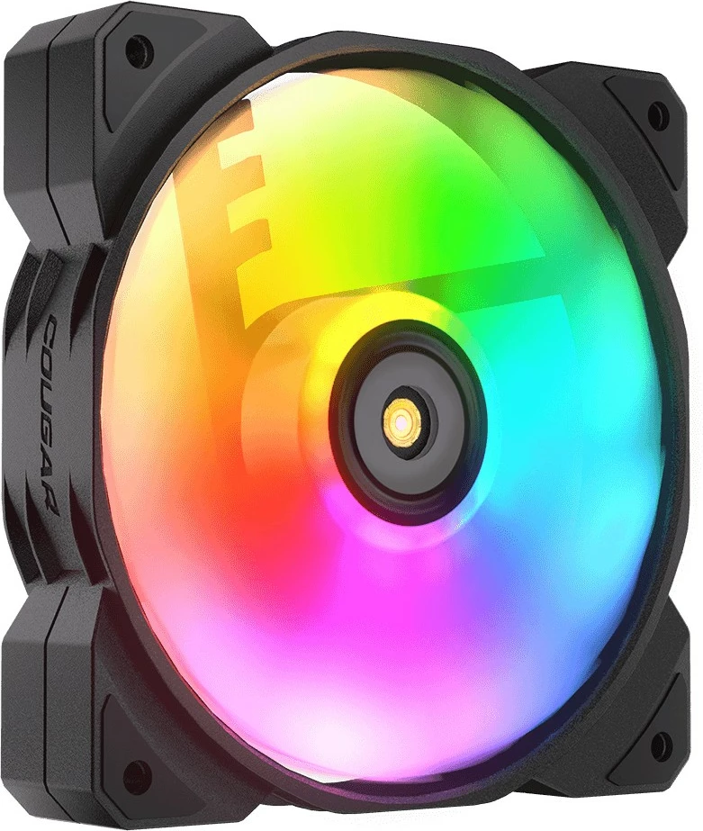 Ventilator kase Cougar MHP 120 ARGB 3-pack, 120mm, zi