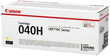 Toner Canon 040H (0455C001) kapacitet i lartë ~10,000 faqe për i-SENSYS LBP710C, e verdhë