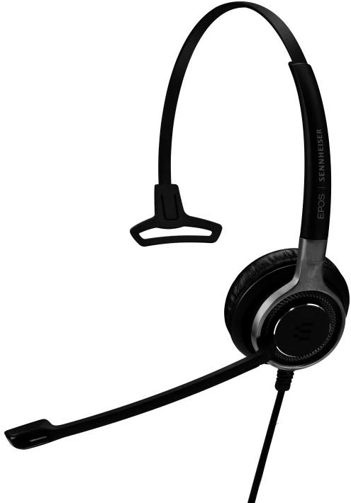 kufje me mikrofon, EPOS Sennheiser, Impact SC 635 (1000669), USB-C + 3.5mm, mono, ngjyrë e zezë/argjend