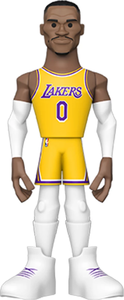 Figurinë koleksionuese Funko Gold 5" NBA Lakers Russell W (CE21), e verdhë