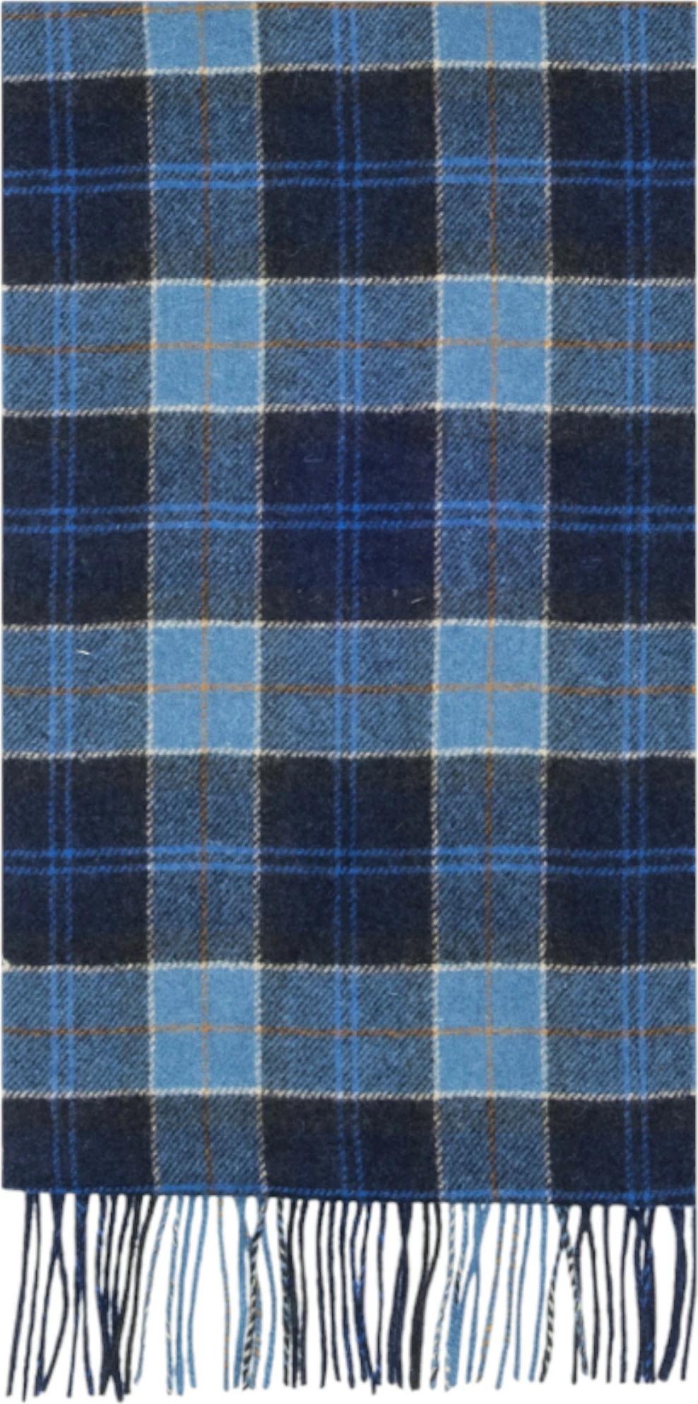 Shall për meshkuj Barbour Tartan Lambswool USC0001, blu e errët