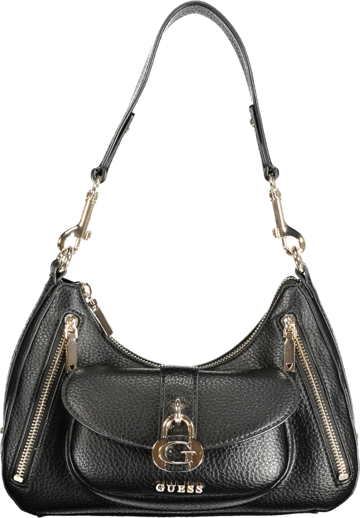 Çantë GUESS JEANS JESSA BAG femra, e zezë