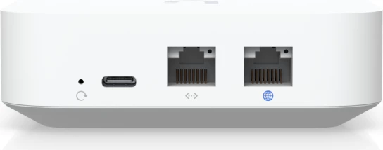 Router gateway Ubiquiti UniFi UXG-Lite, 1x GbE WAN + 1x GbE LAN, USB-C, i bardhë