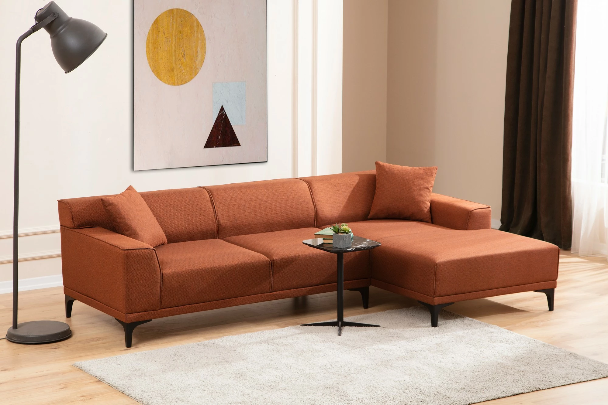 Këndare Petra R, portokalli, Atelier del Sofa