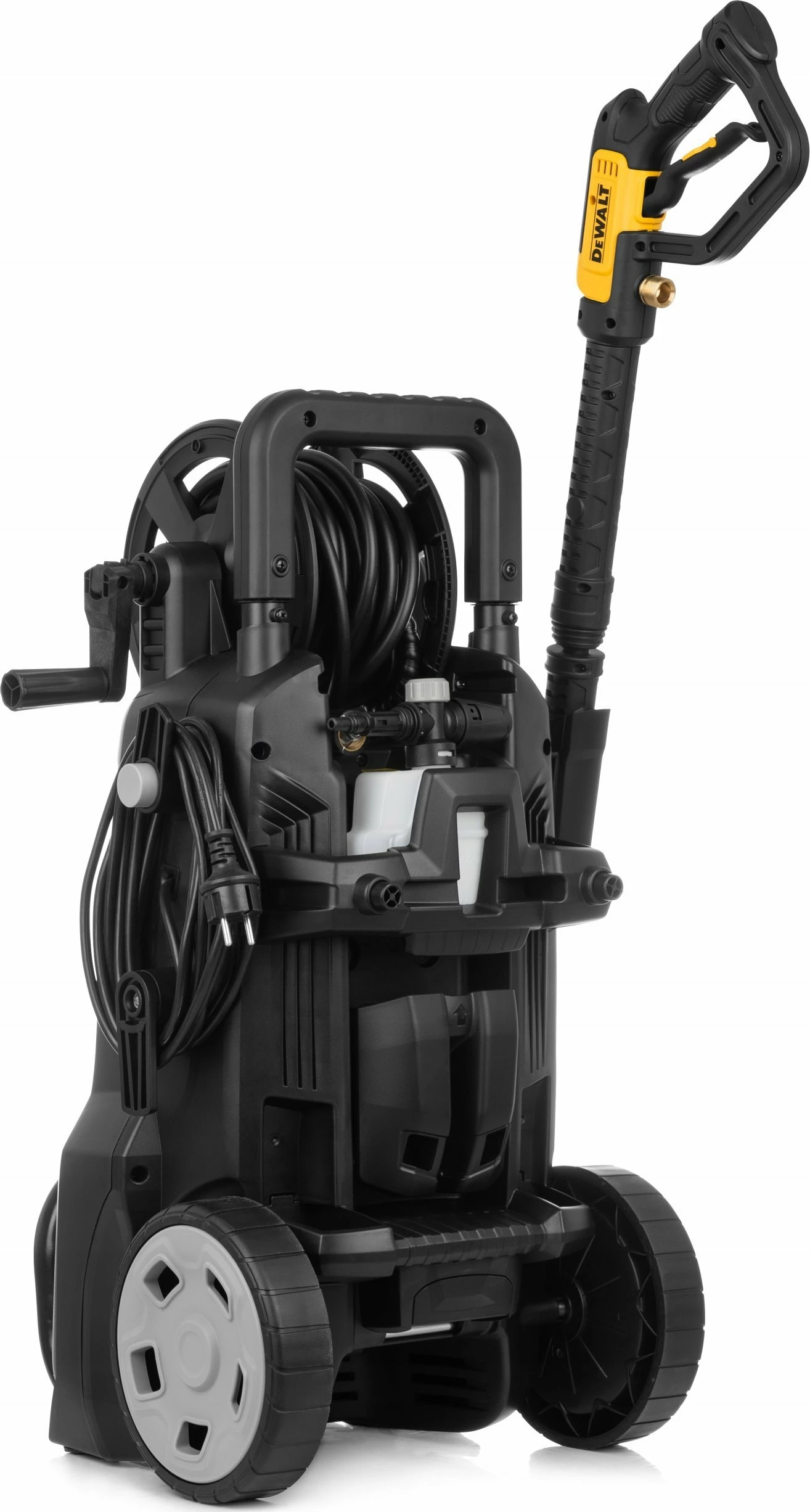 Pastrues me presion DeWalt DXPW001DTS 2800W 160 bar 810 l/h, zorrë 10 m, set me 2 turbo grykë, verdhë/zi