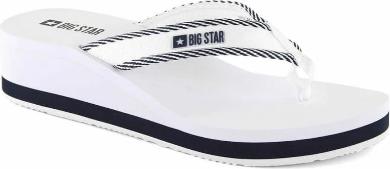 Flip-flops Big Star femra, të bardha