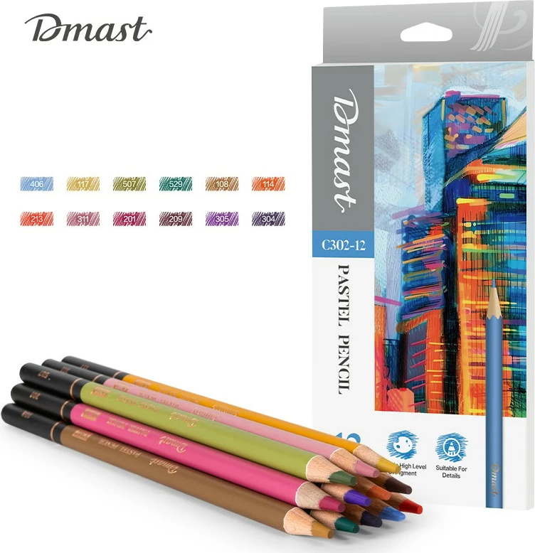 DELI NGJYRA DRURI PASTEL DMAST 1/12 C302-12
