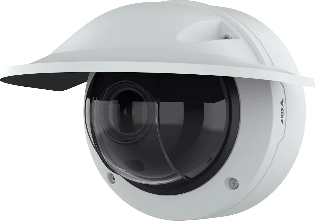 Kamerë sigurie IP Axis Q3546-LVE, 4MP dome, PoE, microSD, indoor/outdoor, bardhë/zezë