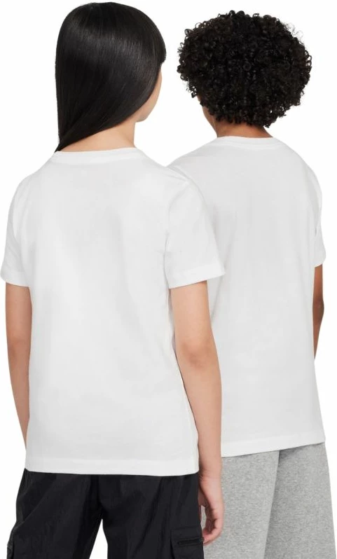 Maicë fëmijë Nike Sportswear FZ5177 100, e bardhë [Madhësia: S]