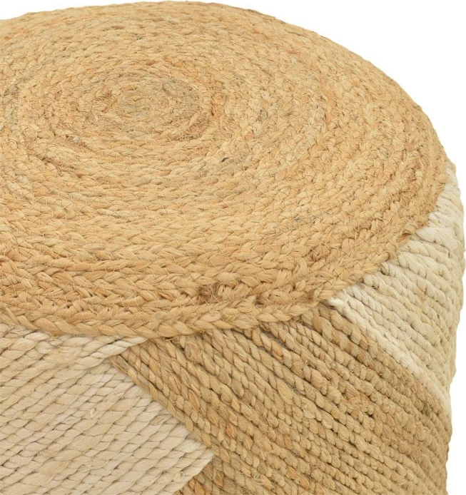 Karrige për bar Elision Inart natyrale-bezhë 100% jute 40x40x40cm