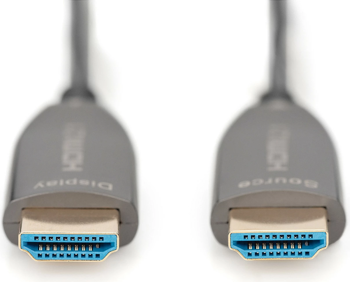 HDMI kabllo Digitus AK-330126-300-S, 30m, 8K, HDMI 2.1, e zezë