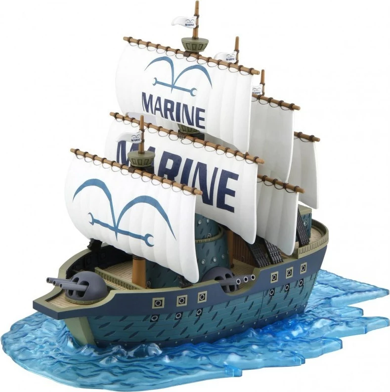 Model Bandai One Piece Grand Ship Collection Marine Ship