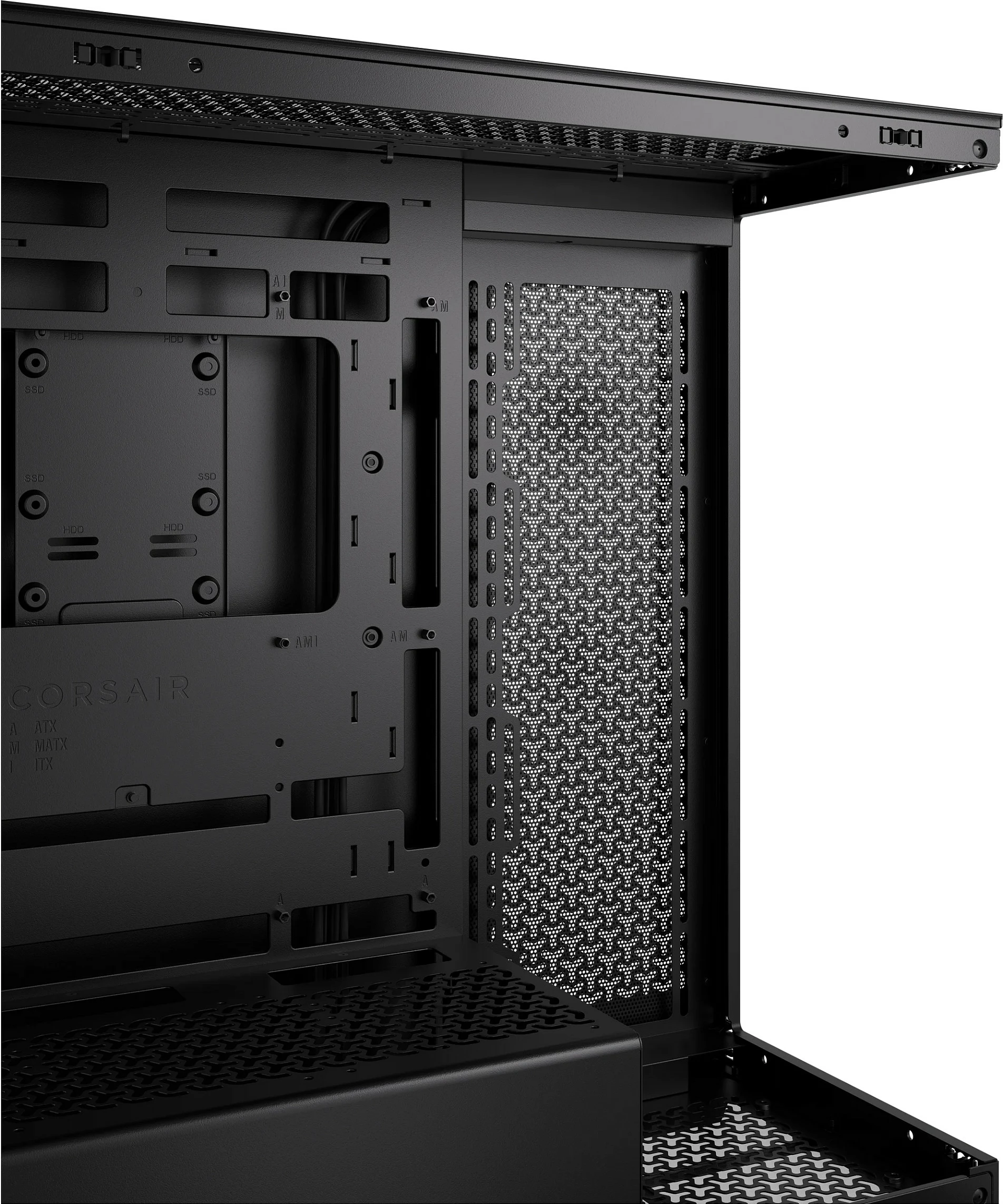 Kasë Corsair 3500X Midi Tower ATX, e zezë