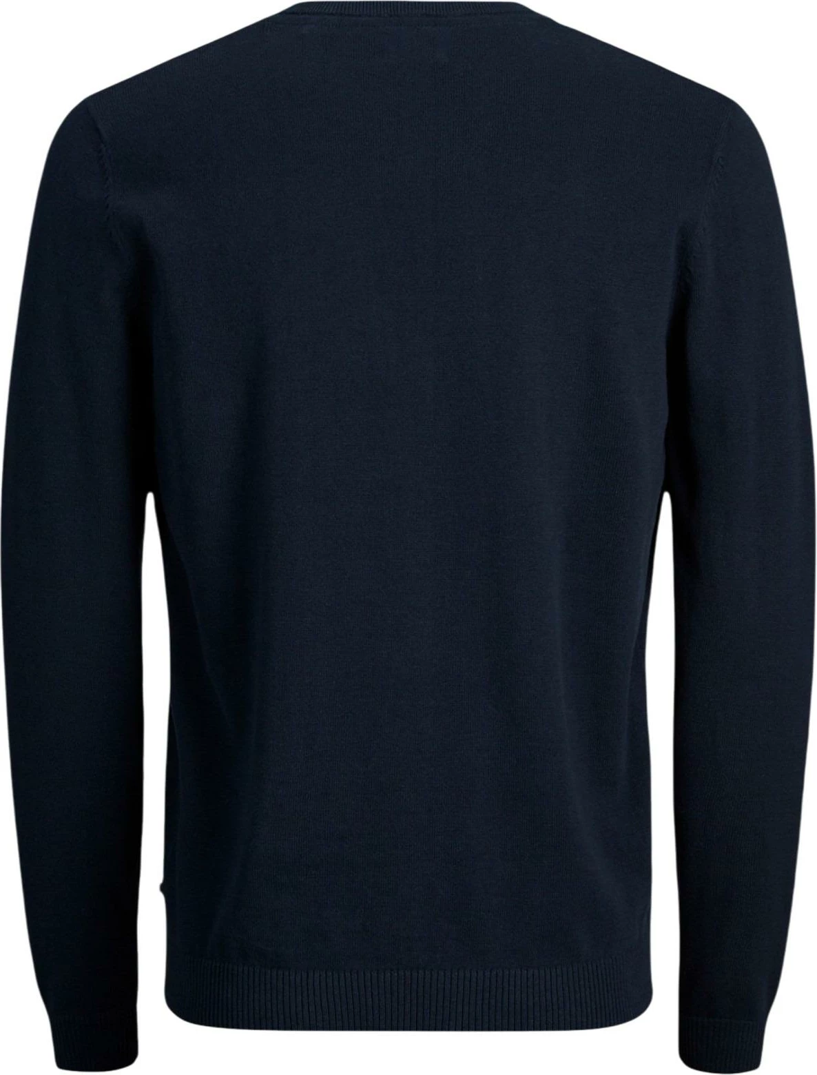 Xhemper për meshkuj Jack & Jones JJEBASIC Knit V-Neck NOOS, kaltër i errët [Madhësia: L]