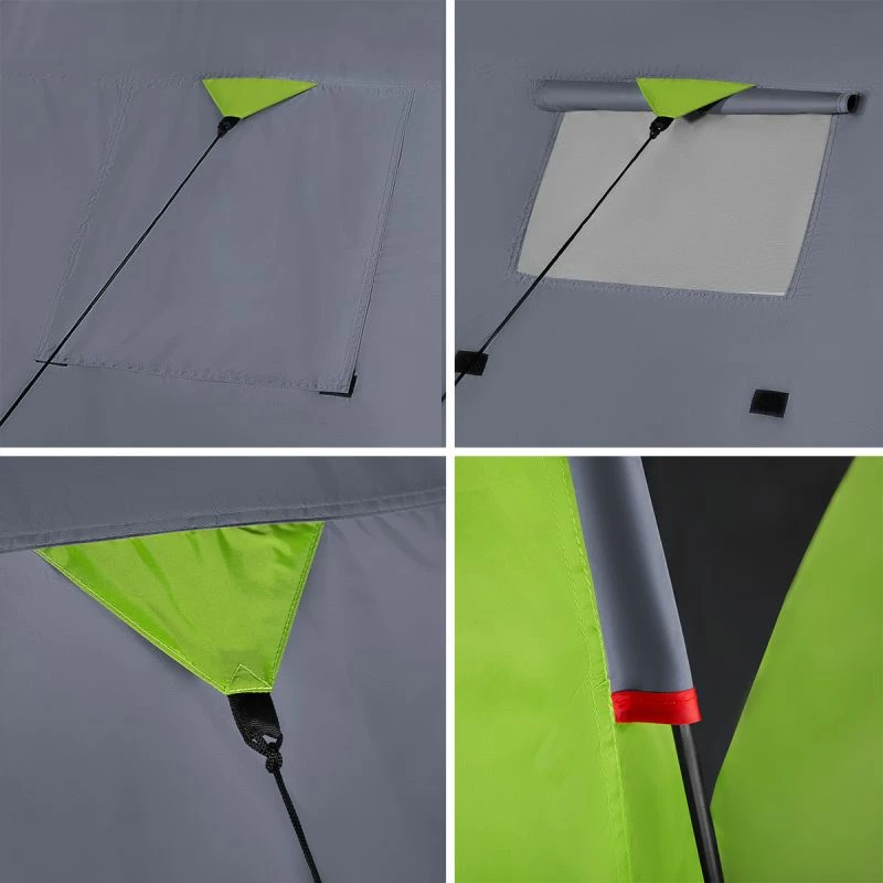 Tendë Nils Extreme NC6006, gri/jeshile