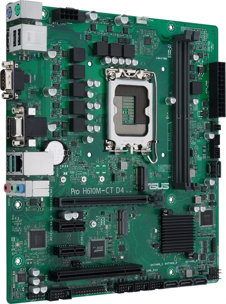 Pllakë amë ASUS PRO H610M-C D4-CSM, Intel H610 LGA 1700, micro ATX