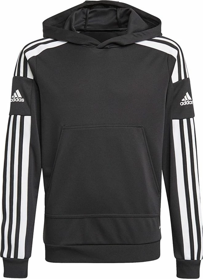 Duks me kapuç Adidas Squadra 21 GK9544, madhësia 152 cm, i zi