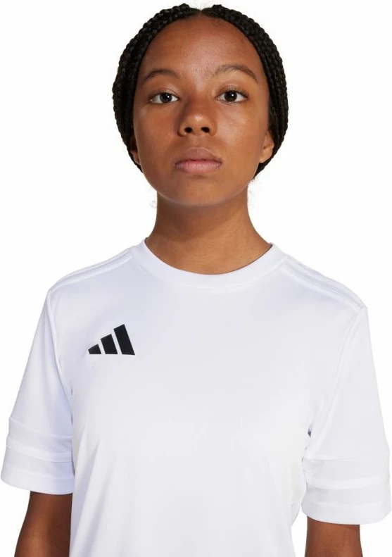 Maicë për fëmijë adidas, e bardhë [Madhësia: 116 cm]