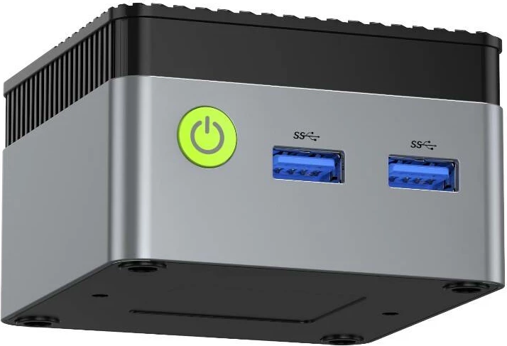 Kasë mini PC GMKtec G5, Intel N97, 12GB RAM, 256GB SSD, Windows 11 Pro, e zezë