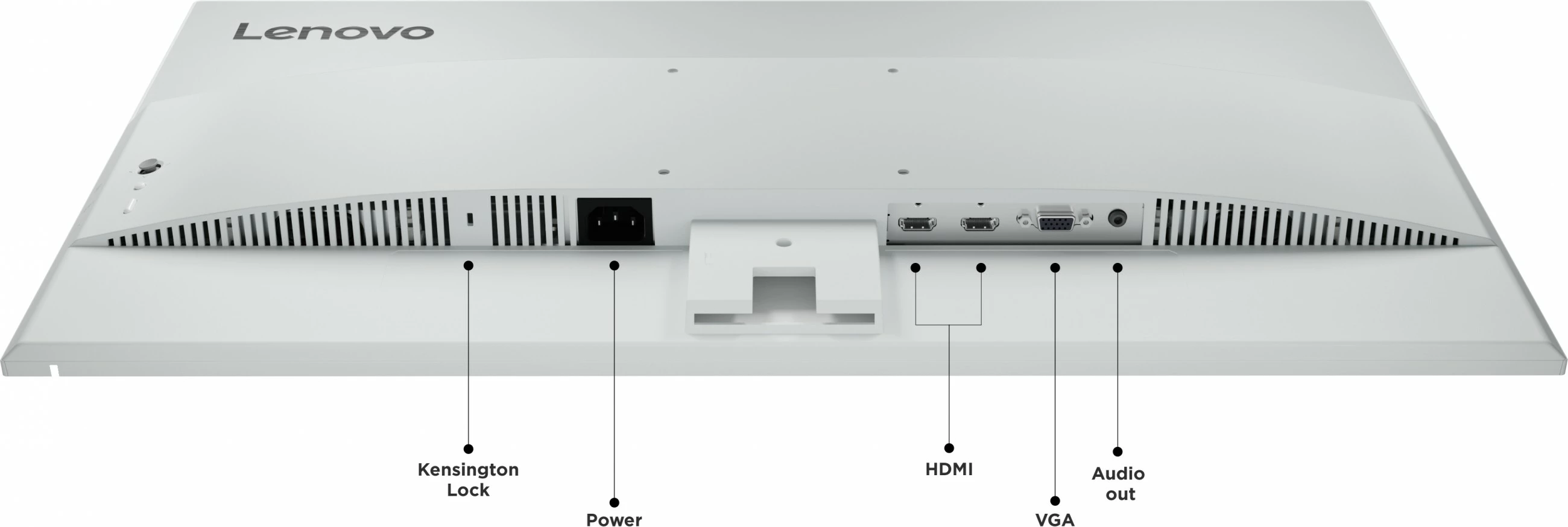 Monitor Lenovo L27i-4A, 27 inç, Full HD, Cloud Grey