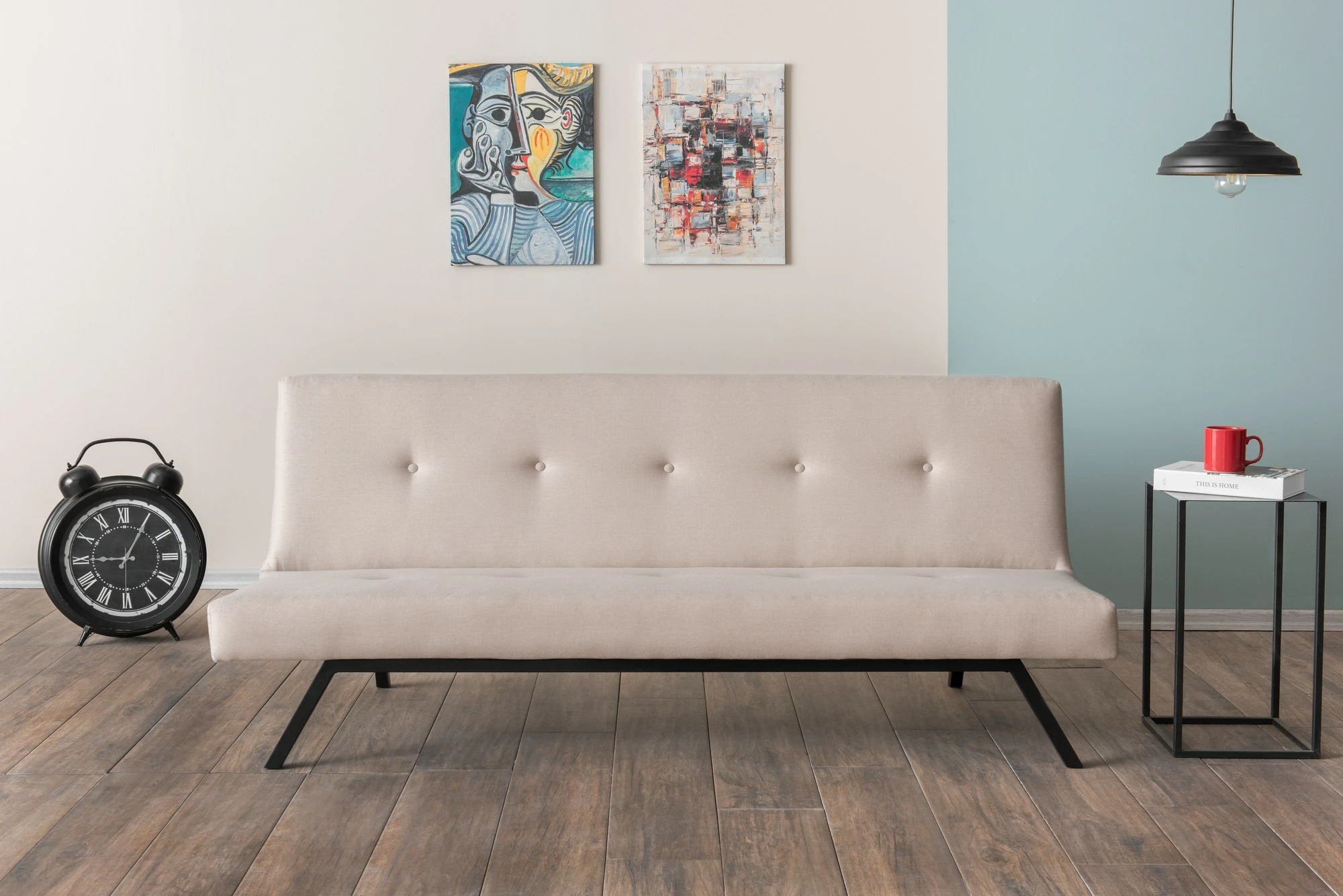 Sofabed 3-vendësh Atelier del Sofa, Zola, krem