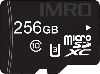 Kartelë memorje microSDXC IMRO 22529 256GB UHS-3 Class 10, 85MB/s, me adapter