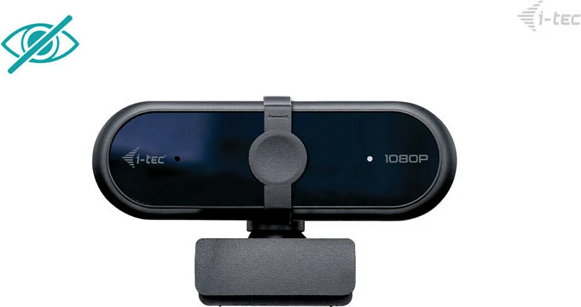 Webcam i-tec SOLOMON 100, Full HD 1080p, 2MP, USB, mikrofon, e zezë