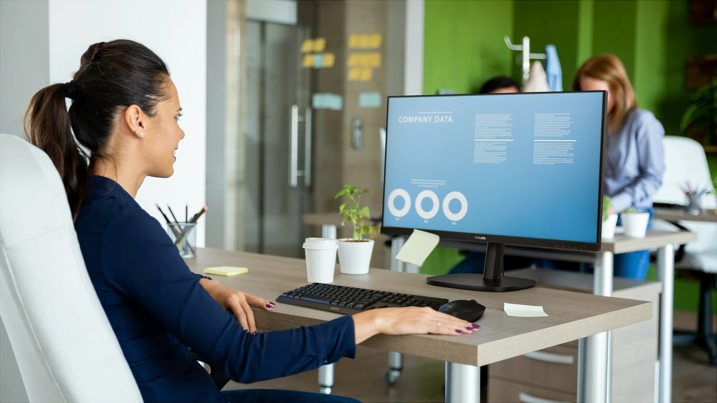 Monitor Philips 3000 Series 32B2N3500/00, 31.5", QHD 2560x1440, IPS, 100Hz, 4ms, i zi
