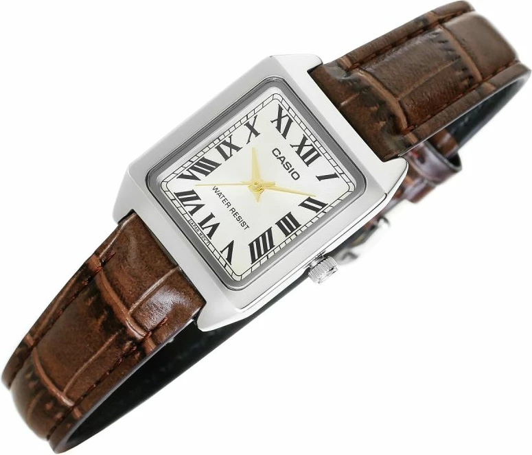 Orë dore për femra Casio, kafe