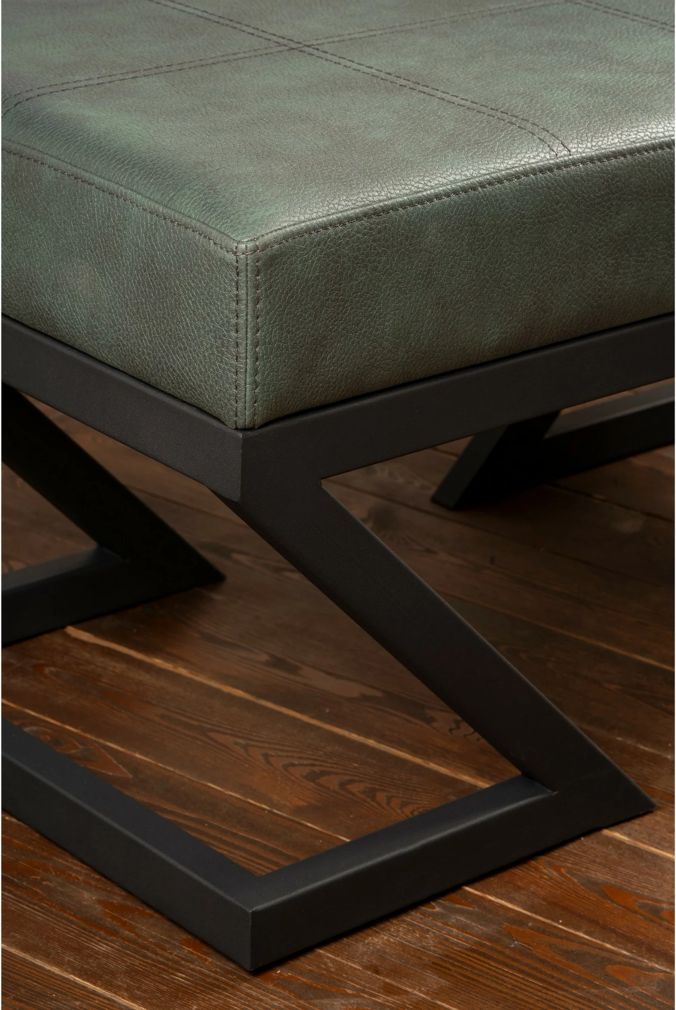 Puf Atelier del Sofa, ngjyrë e gjelbër, Ago