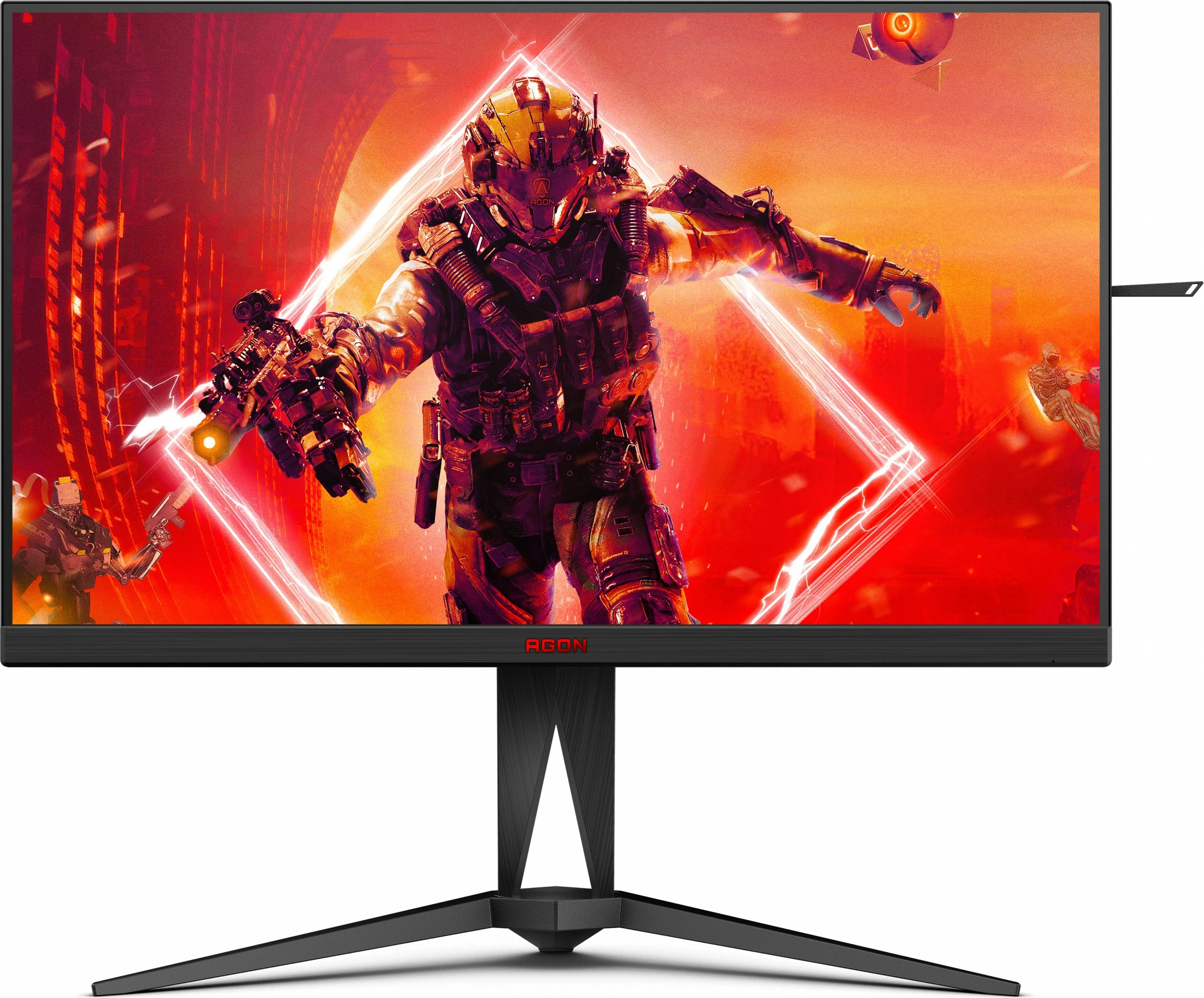 Monitor AOC AG275QX/EU 27 inç, QHD, 170Hz, 1ms, i zi i kuq