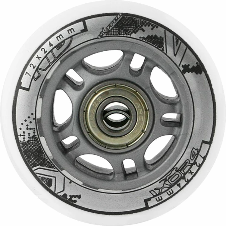 Rrota dhe kushineta për rollera Nils Extreme, të bardha