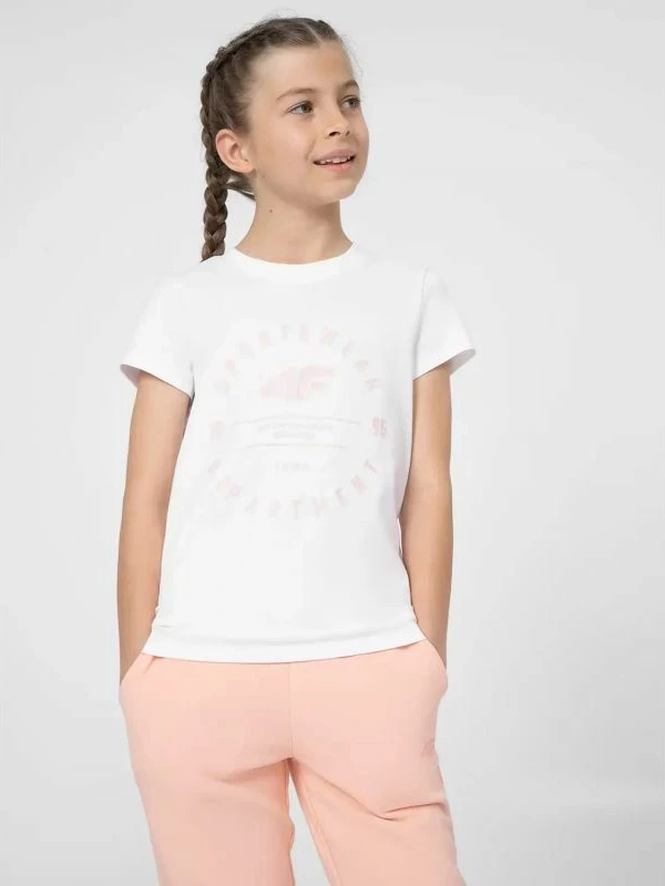 Maicë për fëmijë 4F, e bardhë