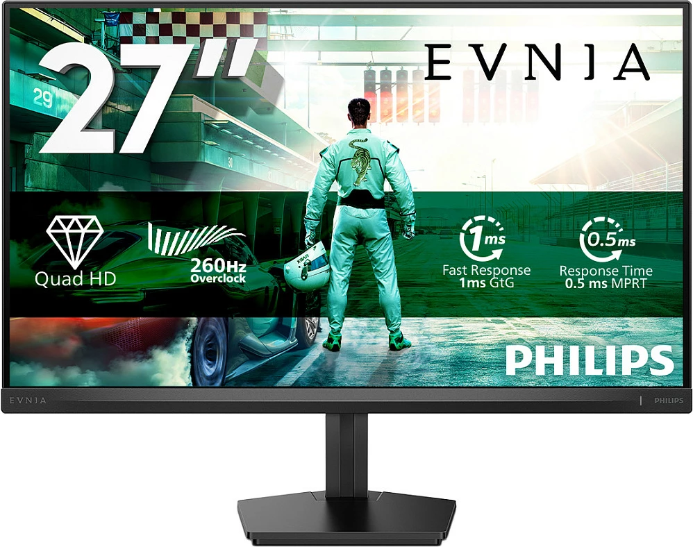Monitor lojërash Philips Evnia 3000 27M2N3500PF/00, 27", QHD, 260Hz, Fast IPS, i zi