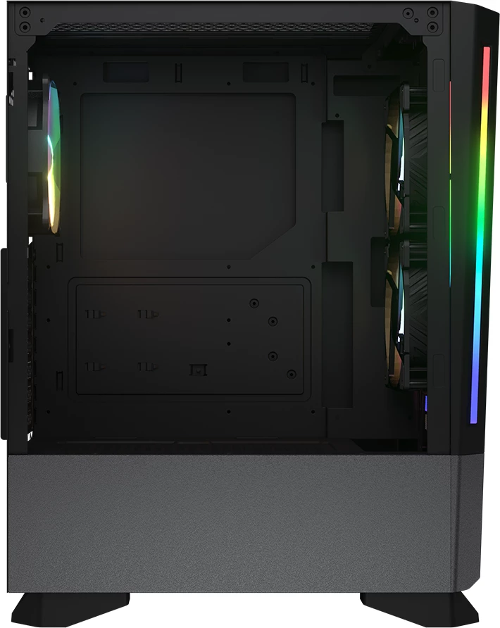 Kasë COUGAR MX430 Air RGB Mid Tower, ATX, 3x120mm fans, E zezë